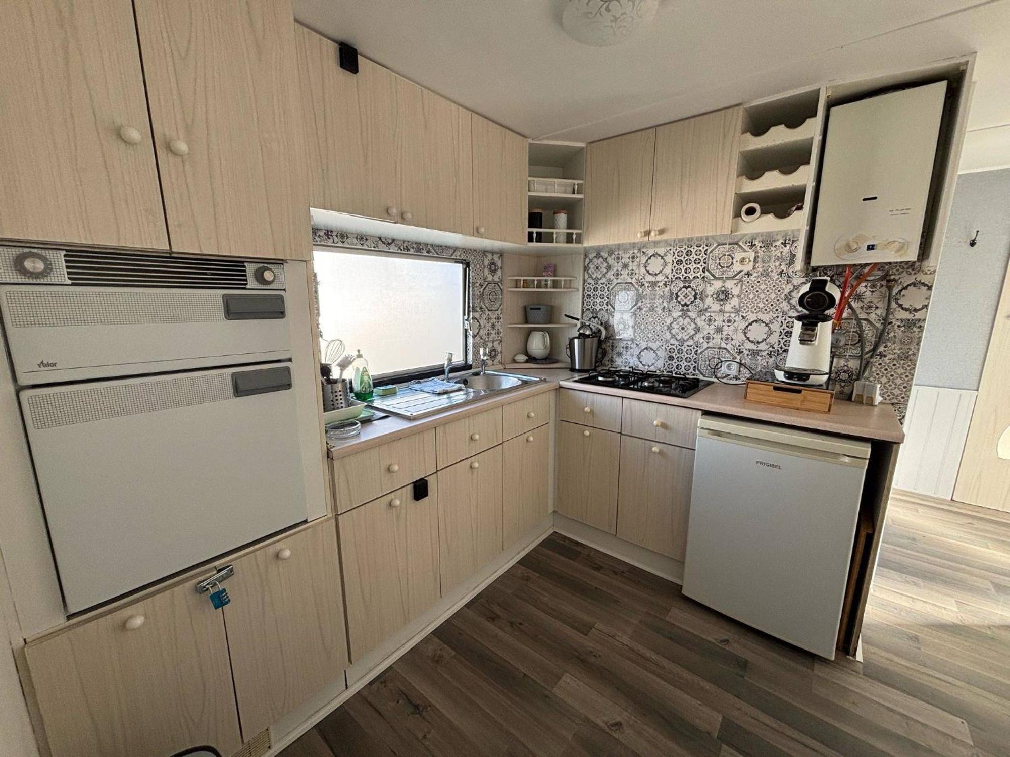 Mobile Home Au Camping New Vennepark Harendijk Экстерьер фото